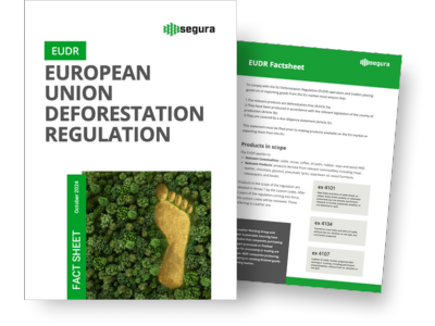 European Union Deforestation Regulation EUDR Factsheet from Segura