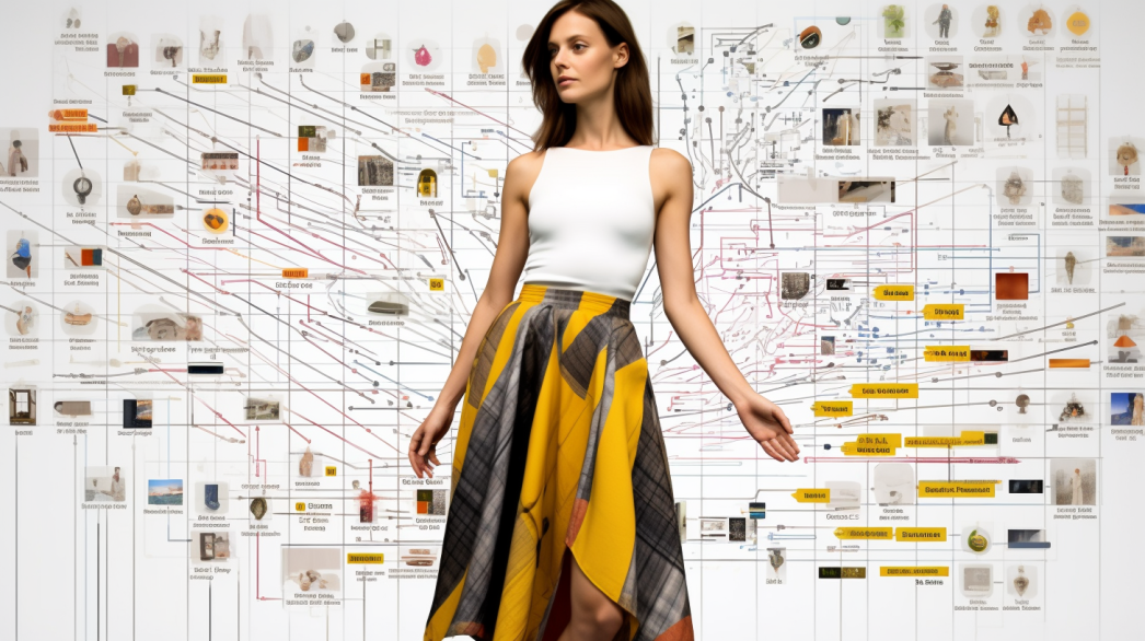 Visualising the source and supply chain of fashion outfit